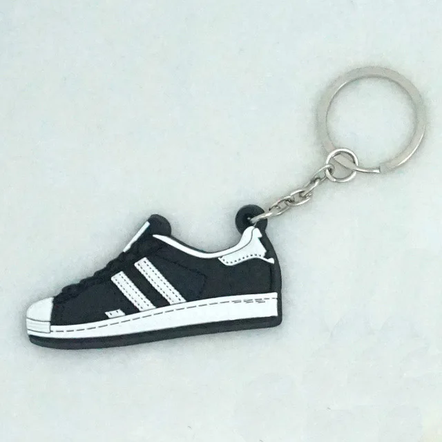 20X силиконовая Обувь Jordan суперзвезды брелок для ключей кроссовок Автомобильный держатель для ключей Женская Мужская сумка очаровательные аксессуары Подвеска для ключей - Цвет: 20PCS
