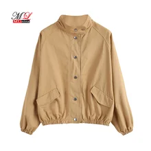 

MLinina 2018 New Autumn Women Fashion Casual Korea Harajuku Wind Loose Thin Long-sleeved Cardigan Jacket Students Basic Jackets