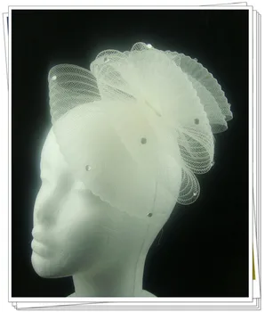 

Free shipping high quality fascinator hats nice bridal hair accessories party hats wedding hats women Grand Event headwear FS104