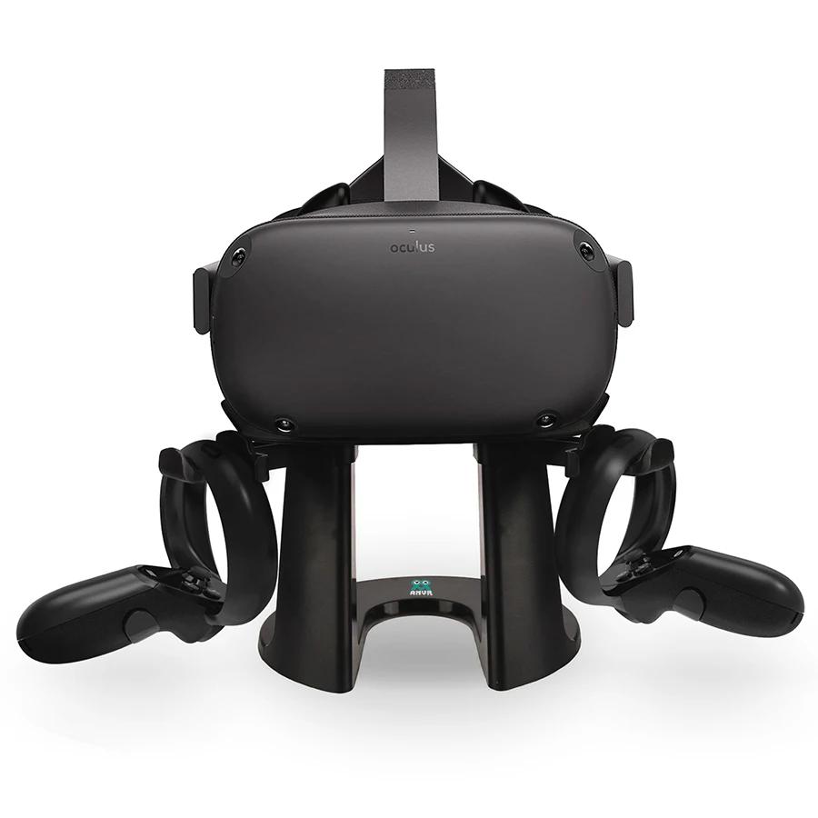 VR стенд, держатель дисплея гарнитуры и контроллер крепление станции для Oculus Rift S/Oculus Quest гарнитуры и сенсорных контроллеров