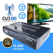 

FRASKOO M2 Full HD 1080P H.264 Digital Terrestrial TV Receiver DVB-T2 T Set Top Box Support 7-days EPG PVR Function Via USB 2.0