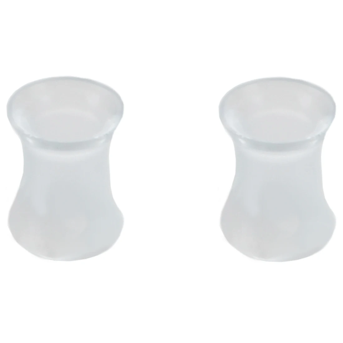 1 pair personality Hollow Acrylic puncture Earrings 2gauge(6mm) Clear | Электроника