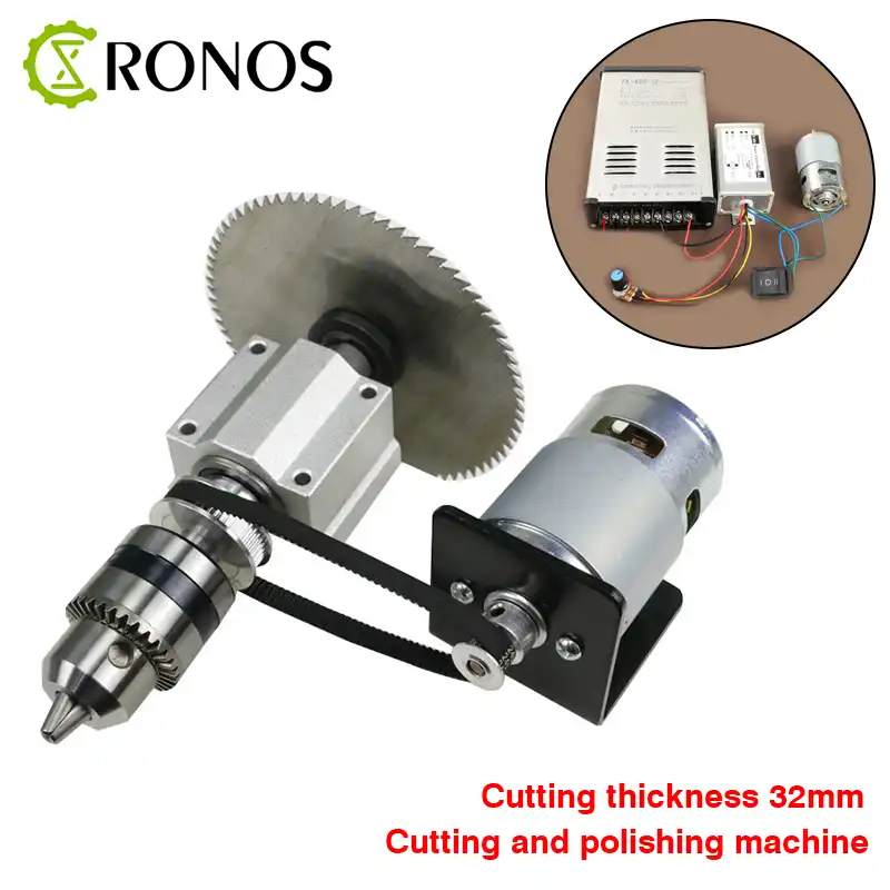 Diy Circular Table Saw Blade Cutting Engraving Mini Bench Saw 775