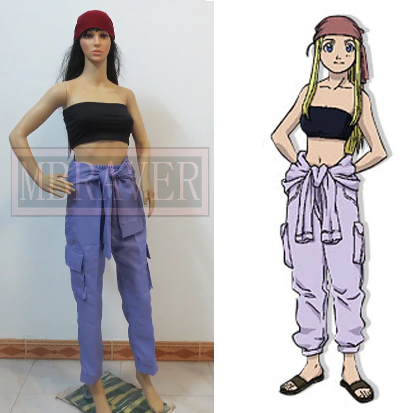 

Цельнометаллический костюм для косплея алхимика Winry Rockbell