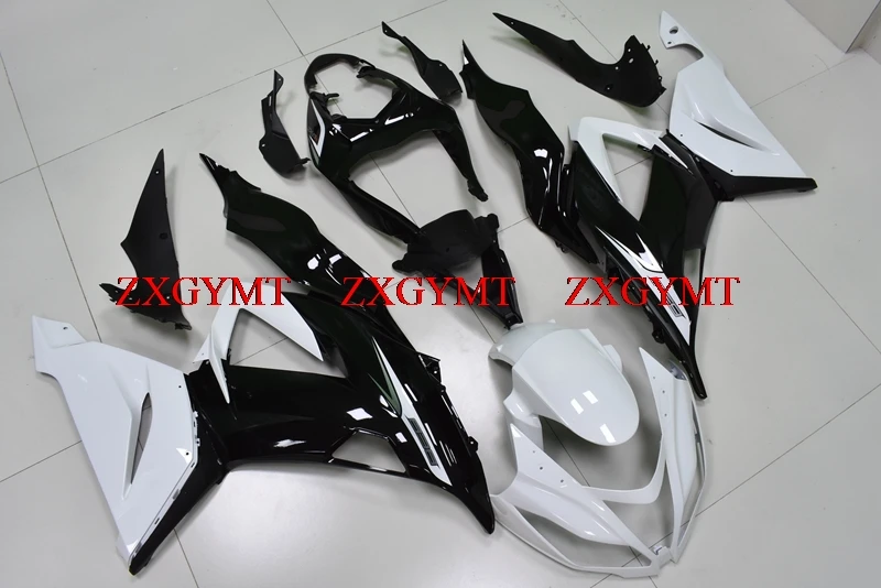 

Fairing for 636 Zx-6r 2013 - 2016 Fairings Zx6r 2014 Black White Motorcycle Fairing Zx6r 2013