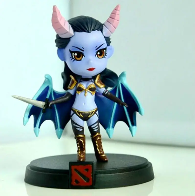 D1 Dota Dota2 Figure Kunkka Leviathan Lina CrystalMaiden Faceless Void Atropos Pudge COCO TH CM FV QOP 8-12 cm 1 pcsset Boxed PVC Action Figures Toy