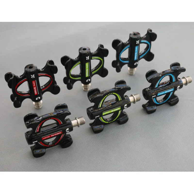 

TEMANI FCFB Bicycle Pedal Full Carbon Fiber Pedals Mountain Bike Road Bicycles Sealed Bearing Ultra-Light Bike Parts Bike Pedals
