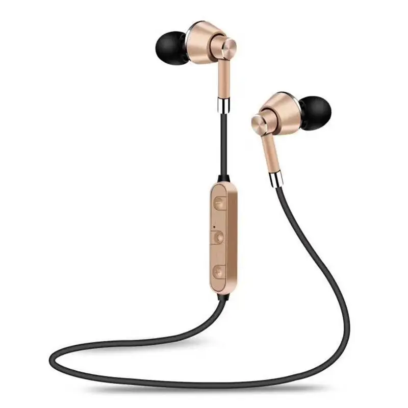 Беспроводные наушники Bluetooth с шейным ремешком спортивные музыкальные для