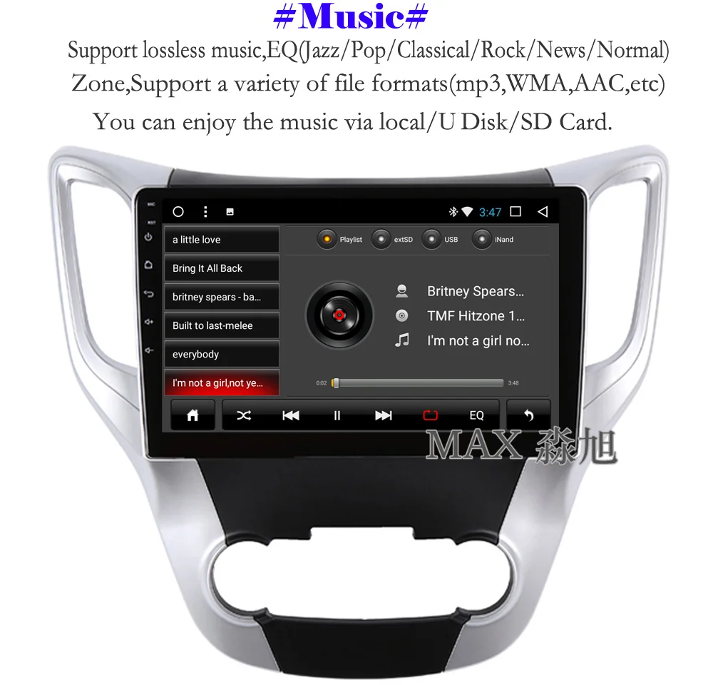 Flash Deal MAX Android 8.1.0 Car DVD Player For Changan CS35 / Chana CS35 Car Radio RDS GPS Navigation Free Map 4G WiFi Bluetooth Call 5