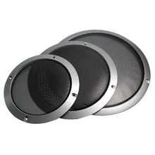 2 шт., 6 дюймов, 8 дюймов, 10 дюймов, сетчатая Крышка для динамика, Высококачественная Автомобильная домашняя сетка, корпус для динамика, пластиковая рамка, металлические железные проволочные решетки