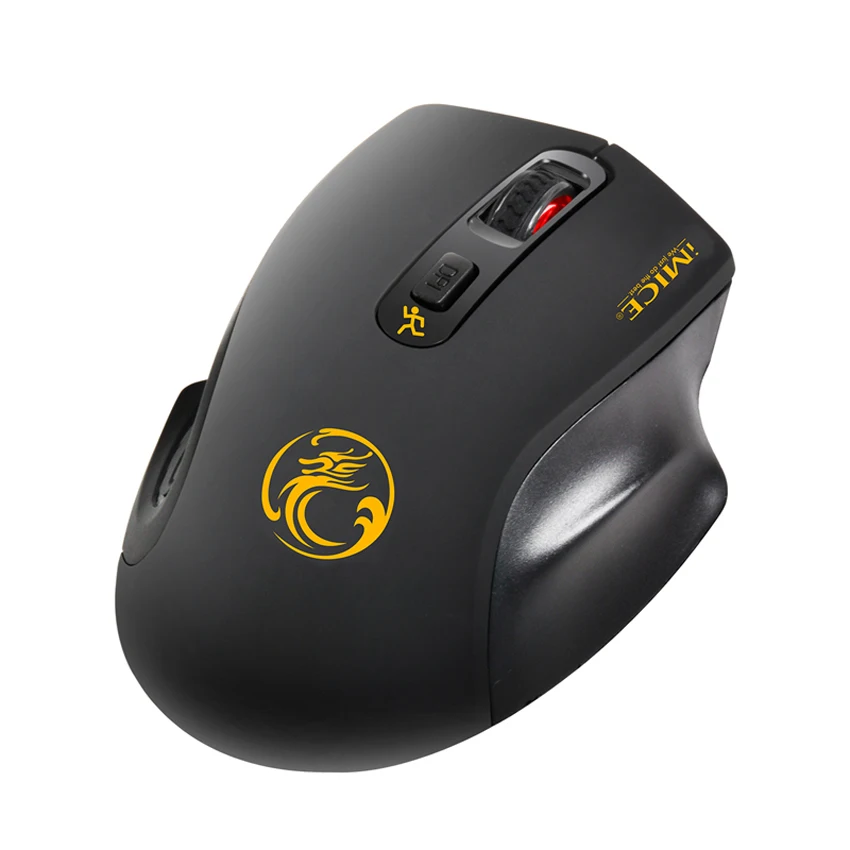 Ergonomics 2.4GHz Wireless Mouse USB 3.0 Receiver Optical Computer Mouse Power Saving Design Cordless Gaming Mice For PC Laptop