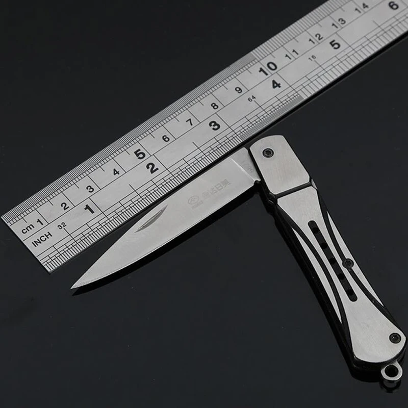 WIZARD R 02 Folding Knife 440C Blade 58HRC Utility Key Chain Pocket