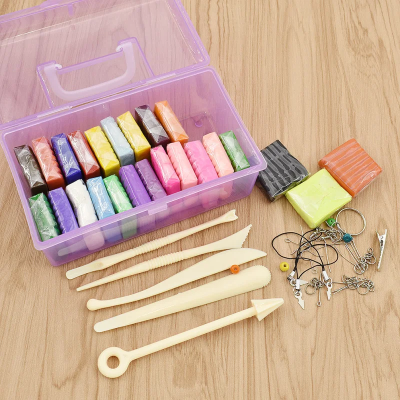 

Multi-color Clay Sculpture Tools With Pliers DIY Handicraft Polymer Pottery & Ceramic Model