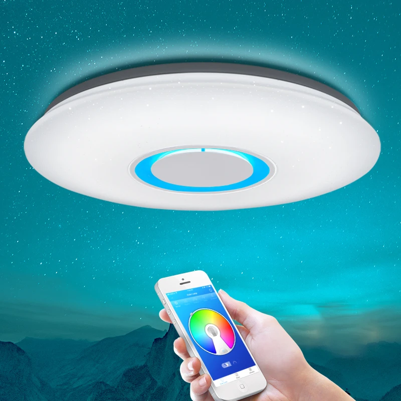 ceiling lights that play music