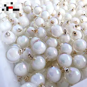 

5pcs Double Layer Shirt Beads 16mm Buttons White Color Shank Button For Shirt,sewing Button,pearl Pendant Garment Accessories