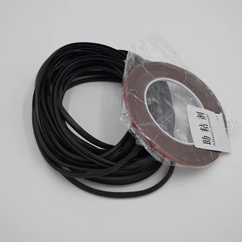 

8meter/Lot black car door TPO Hidden Door Bumper Strip automobile anti-collision scratch protective strip