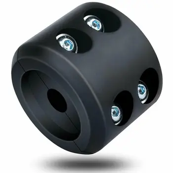 

Black Universal Rubber Winch Cable Hook Stopper Line Saver For ATV UTV Winches