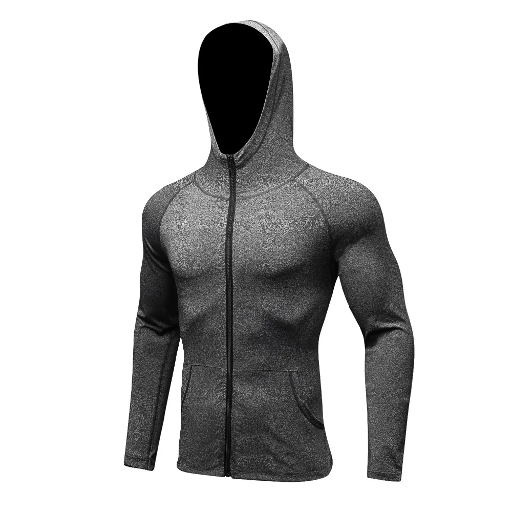 Men Long Sleeve Sports Jacket Running Jacket Jogging Sportswear