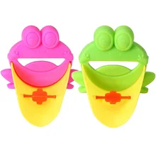 Cute Bathroom Sink Faucet Water Chute Extender Children Kids Washing Hands convenient for baby Washing Helper