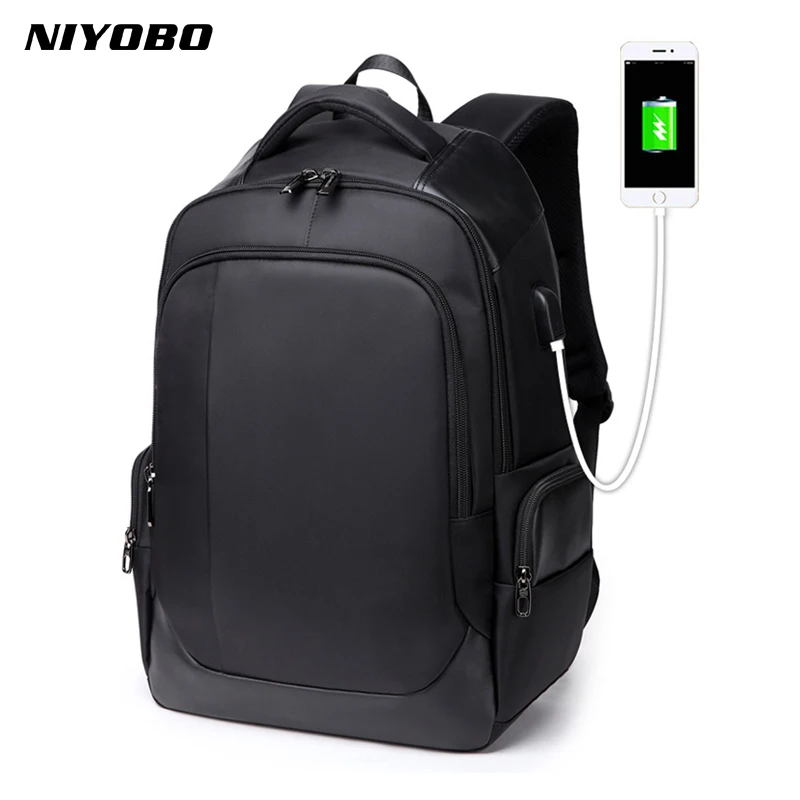 Large Capacity Nylon Laptop Bag Men Backpack Unisex Rucksack SchooL Bag Man Notebook Computer
