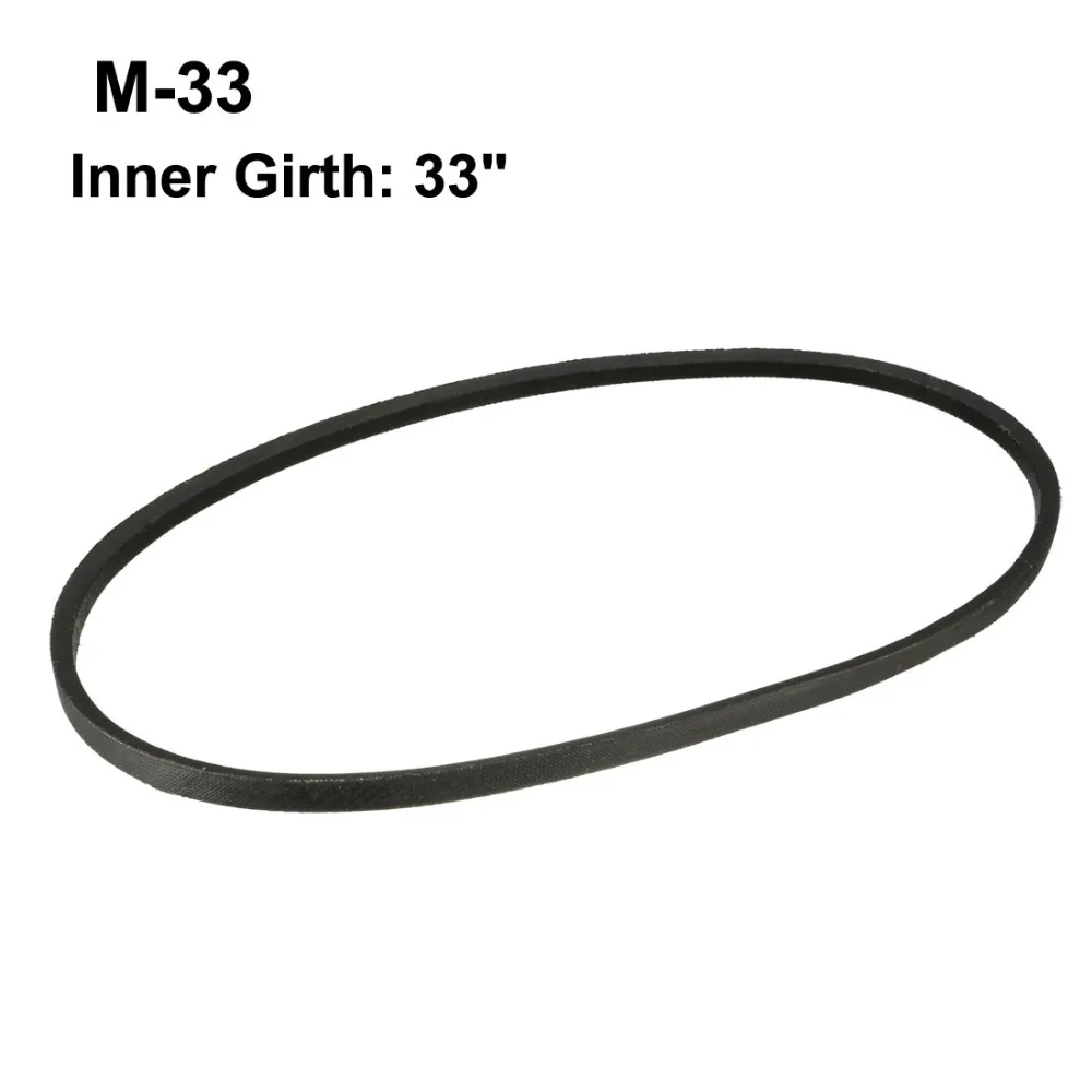 

Uxcell Replacement Drive Belt 10x6mm Neoprene Rubber Transmission Belt for Washing Machine 32.8'' 33'' 34'' 35'' 36'' Perimeter