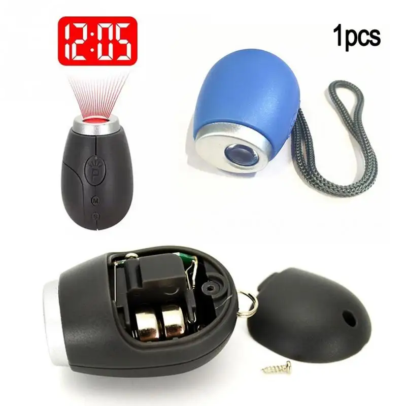 Портативные светодиодные цифровые проекционные часы мини креативные с