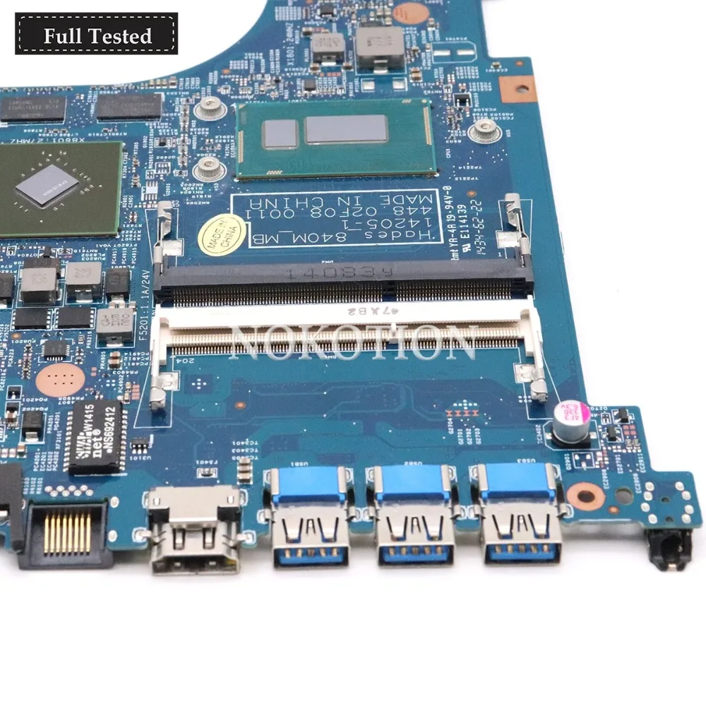 incredible  NOKOTION NBMQK11003 NBMQK11003 448.02F08.0011 For Acer aspire VN7-571 VN7-571G laptop motherboard S
