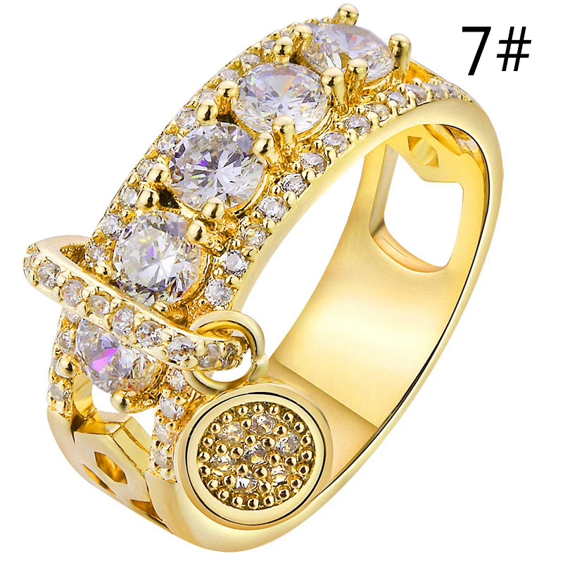 SHUANGR, винтажное, розовое золото, заполненное, обручальное кольцо для женщин, модное ювелирное изделие, роскошный белый циркон, обручальное кольцо