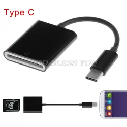SD Card Reader кабель адаптера данных Тип usb C для sd-карта для камеры OTG кабель адаптера Android телефон планшеты PC