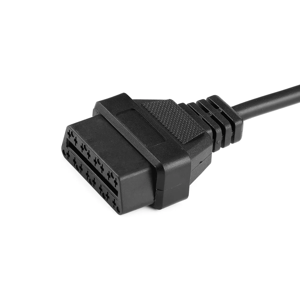 НОВЫЙ OBDII OBD 2 коннектор адаптер для GM 12 Pin GM12 до 16 Авто Диагностический кабель