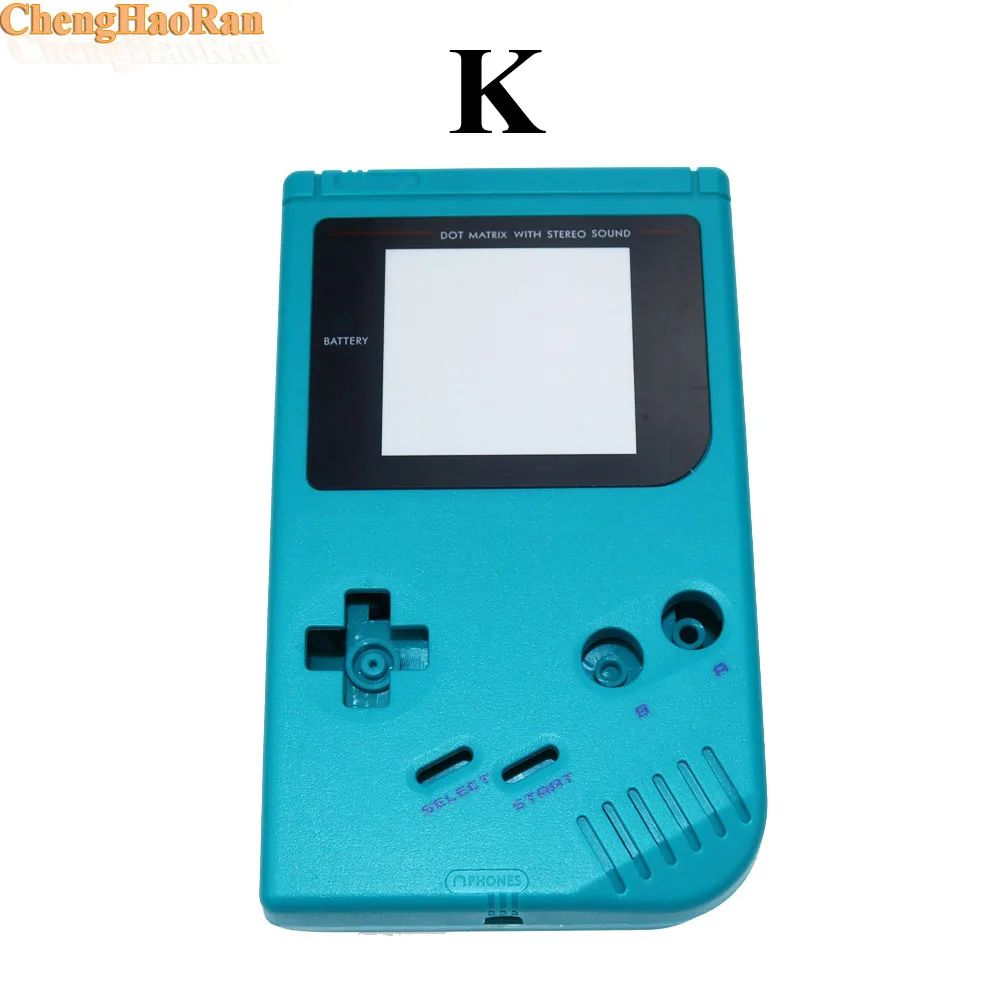 12 set Housing Case W/ Silicone Conductive Rubber D Pad For Gameboy Game Boy Classic GB Console Housing Shell Case Cover