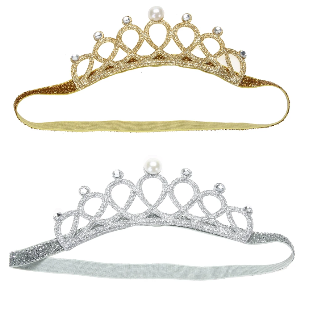 

New Baby Newborn Infant Headbands Children's Crown Baby Elastic Headband Girls Hair Accessories