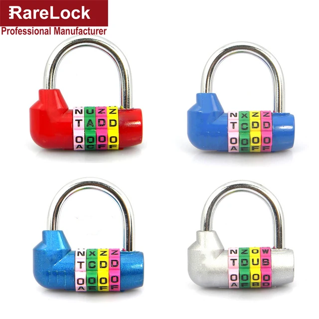 lhx ms63 letter combination padlock lock for door bike motorcycle letter locks
