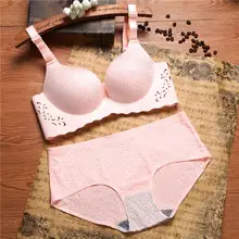 2017 Europe And The United States Bralette Gathered Bra No Steel Section Thick Section Of Small Chest Sexy Underwear Bra Sets