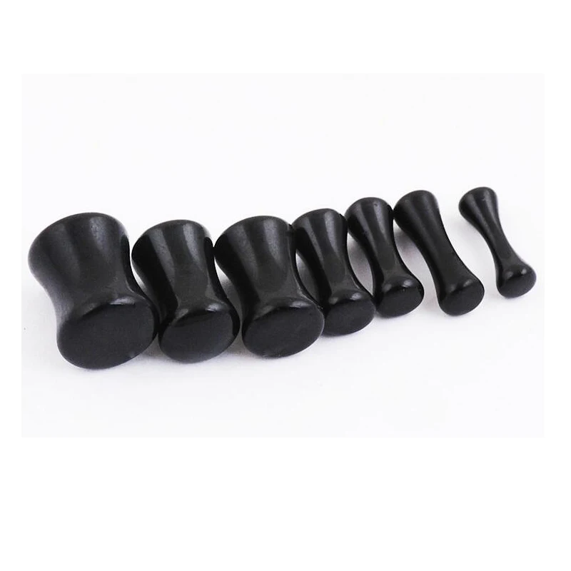 1 Pc Runde Taille Trommel Acryl Material Retro Mode Körper Piercing Schmuck Ohr Profil Ohr Expansion Schmuck