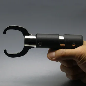 

Portable Stainless Steel Fishing Gripper Plastic Handle Fish Grip Nipper Lip Grabber Fishing Tool FK88