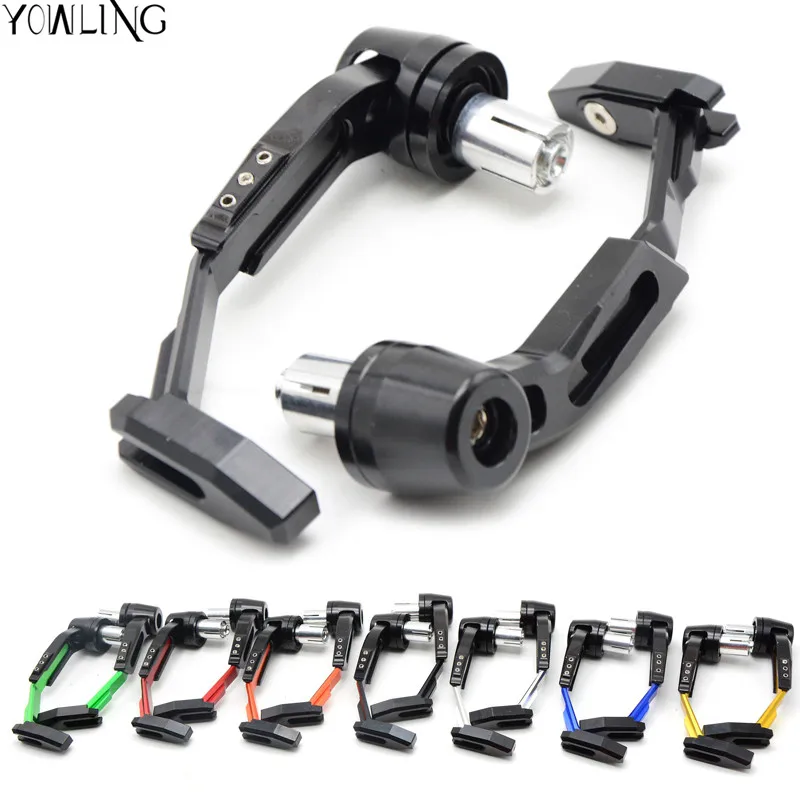 7/8" 22mm  Motorbike proguard system brake clutch levers protect  for aprilia ducati honda hyosung triumph ktm suzuki yamaha