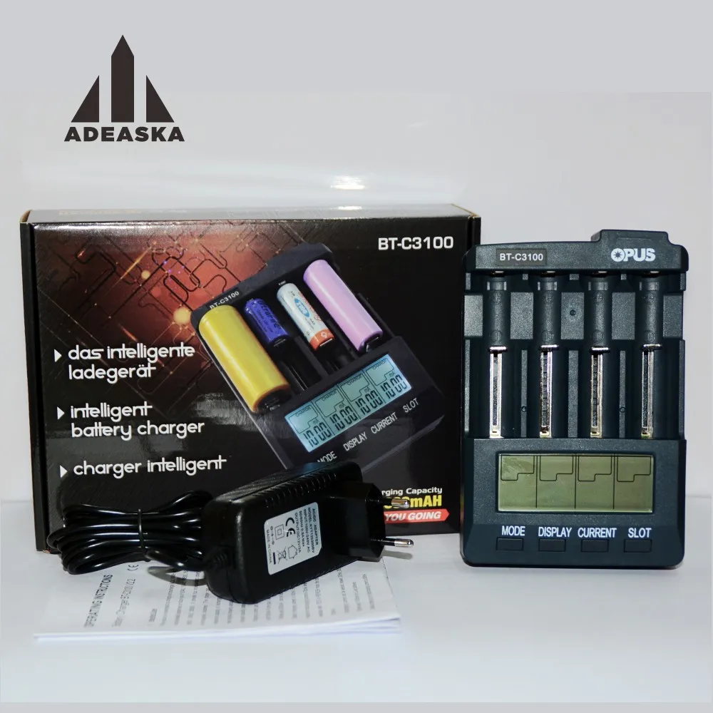 BT-C700 Fast NiCd NiMH LCD Digital Smart Battery Charger For AA 14500 AAA EUPlug