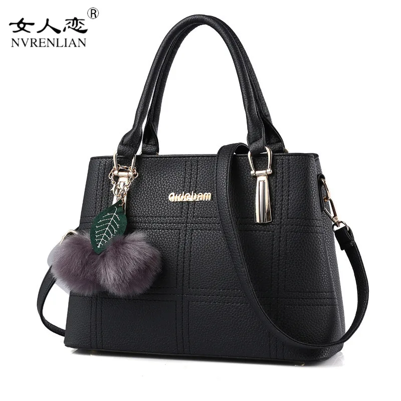 

NVRENLIAN Women Bag Original Female Fashion Handbag OL Shoulder Bag PU Messenger Bags Casual Crossbody Bags Purse Satchel Tote