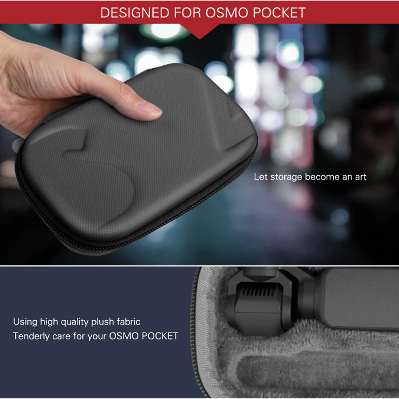 osmo Pocket Mini Portable Bag protective case Hard Shell Box for DJI osmo Pocket camera Handheld gimbal accessories 1 (17)