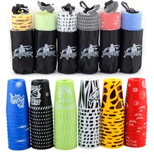 Новое поступление, горячая Распродажа 12 шт./компл. Спортивная Летающая чашка Скорость чашки быстрого НЛО чашки, шесть цветов, светящиеся чашки с чистой БГС