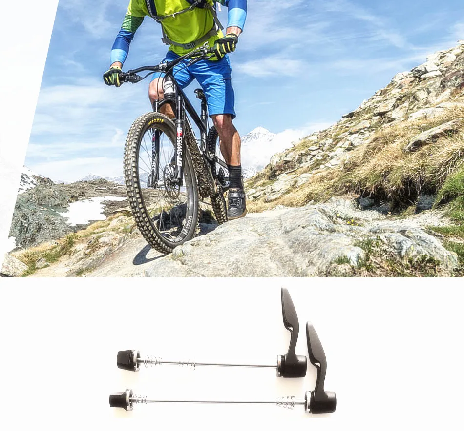 Best Sales DT QR MTB Bicycle Highway Bike Quick Release Mountain Bike Front 100 Rear 130 / 135mm Hub free shipping 5