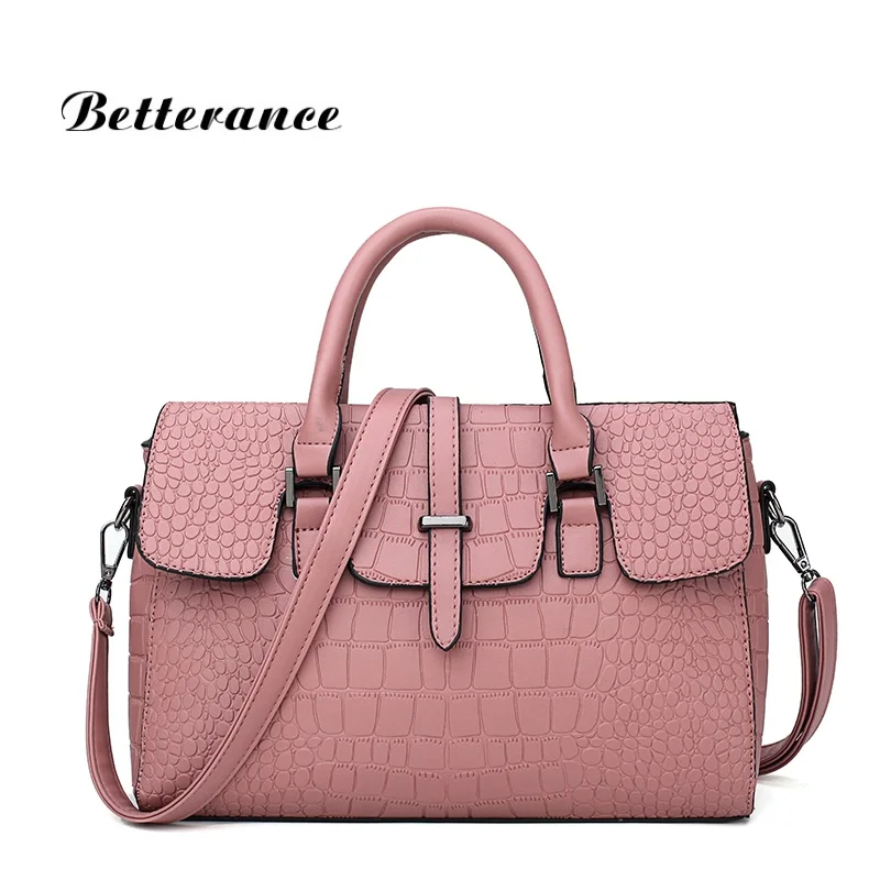 

Betterance pu crossbody bags for women daily alligator clutch bag female luxury handbags women bags designer shouder bag