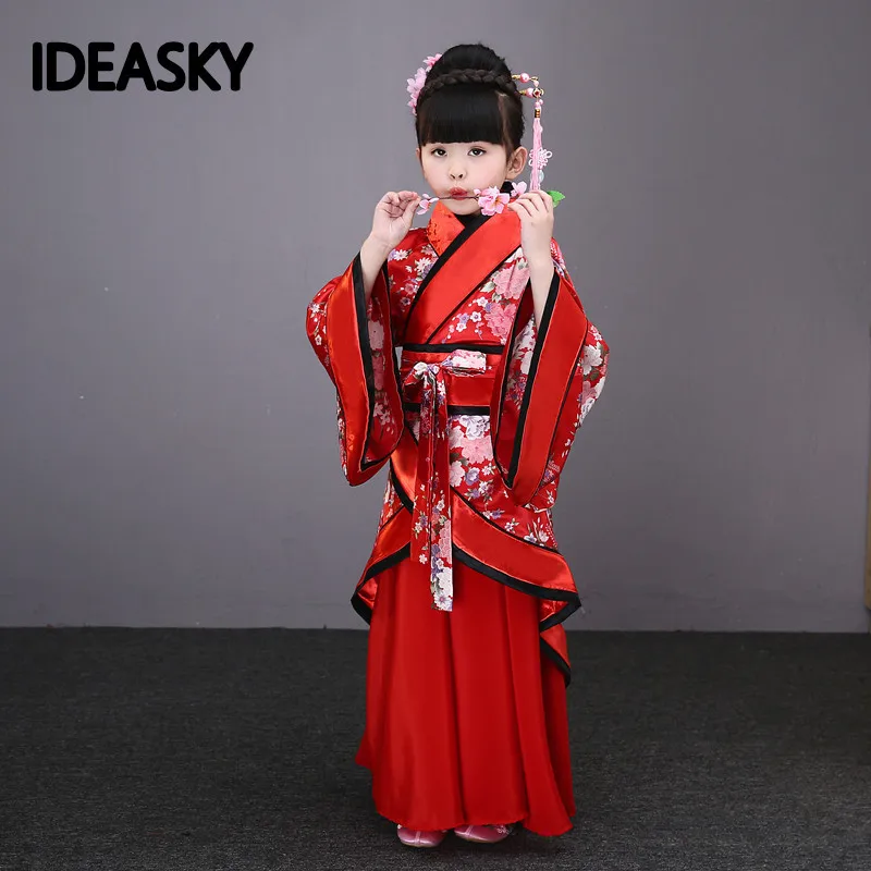 Традиционная китайская танцевальная одежда hanfu для женщин белое классическое