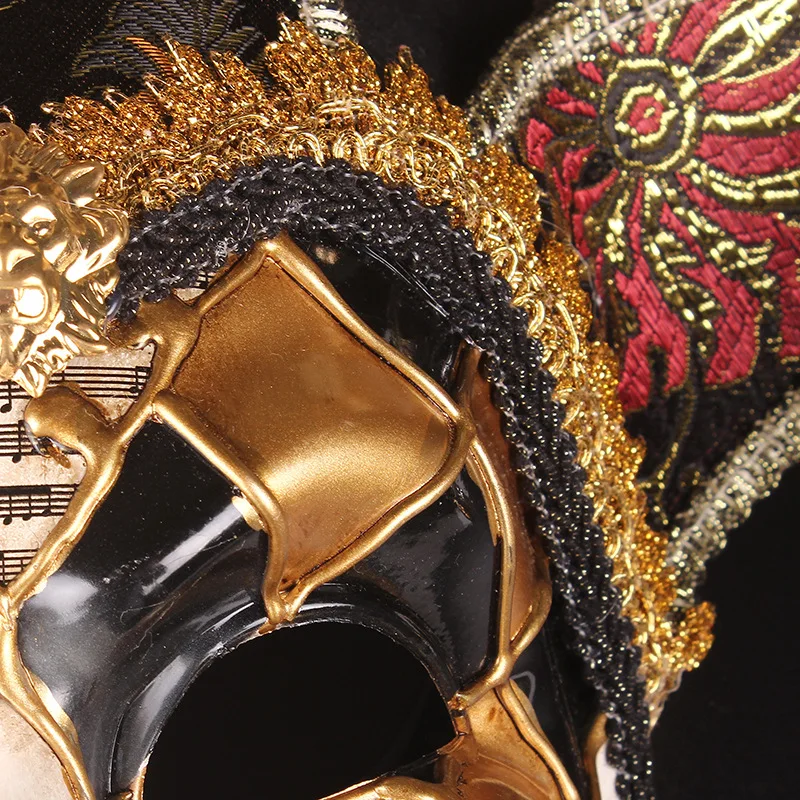 New Art Collectible Upscale Venice Masquerade Mask Christmas Halloween Decoration Party Performance Cosplay Anonymous Masks