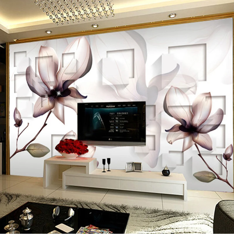papel de parede 3d sofa tv background wall paper romantic flower wallpaper for walls 3 d photo wallpaper for walls for bedroom