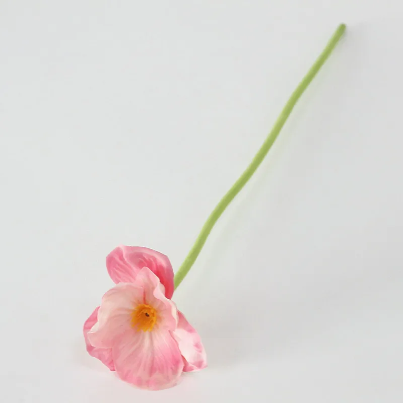 Flone High Quality Mini Artificial Poppies Branch Simulation Flowers Poppies Fake Flower For Wedding Home Office Party Decor Art (11)