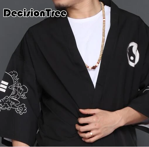 2019 summer mens kimono japanese clothes streetwear casual kimonos jackets harajuku japan style printed cardigan chinese outwear 2019 summer mens kimono japanese clothes streetwear casual kimonos jackets harajuku japan style printed cardigan chinese outwear