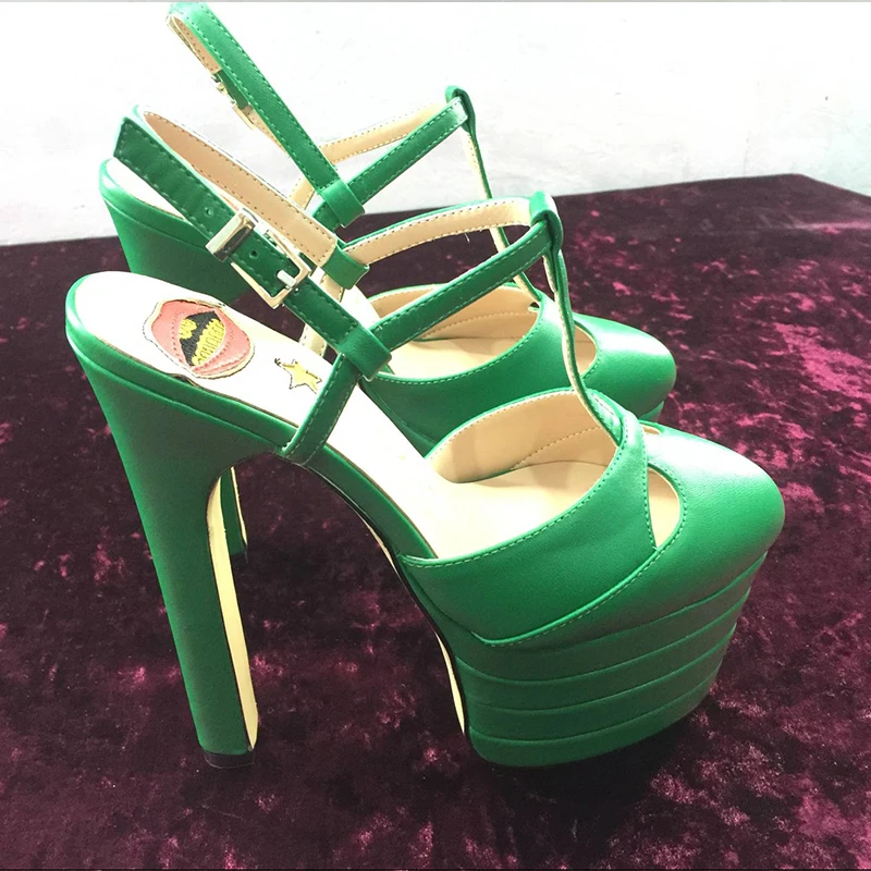 ENMAYER/Большие размеры 34-42; брендовая дизайнерская Летняя женская обувь; женские вечерние свадебные босоножки на платформе и высоком каблуке; 15 цветов; CR29
