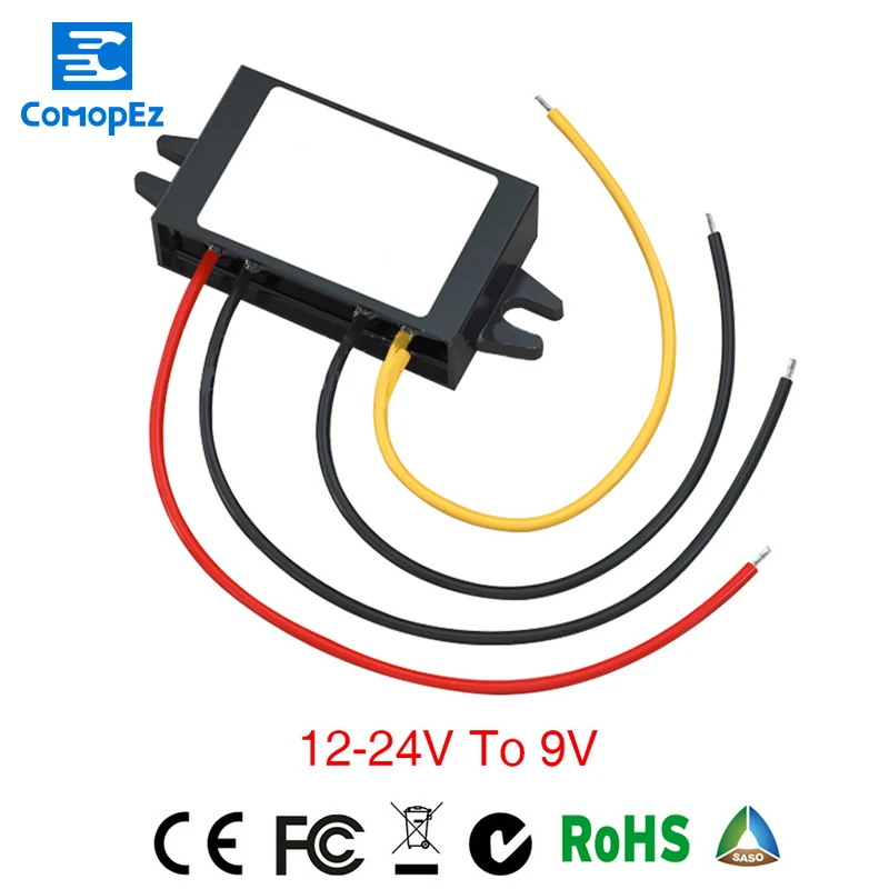 

DC-DC Converter 12V/24V to 9V 3A Step Down Module